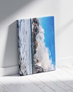 Norwegian  Icy Fjord – Photo Print Wall Art Norway - Lofoten Islands