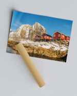 Hamnøy In The Sun – Photo Print Wall Art Norway - Lofoten Islands