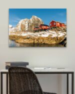 Hamnøy In The Sun – Photo Print Wall Art Norway - Lofoten Islands