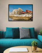 Hamnøy In The Sun – Photo Print Wall Art Norway - Lofoten Islands