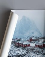 Hamnøy In Winter – Photo Print Wall Art Norway - Lofoten Islands