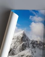 Majestic Mountain Peak – Photo Print Wall Art Norway - Lofoten Islands