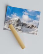 Majestic Mountain Peak – Photo Print Wall Art Norway - Lofoten Islands