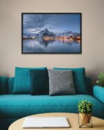 Reine Blue Hour – Photo Print Wall Art Norway - Lofoten Islands