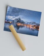 Reine Blue Hour – Photo Print Wall Art Norway - Lofoten Islands