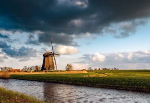 Dramatic Windmill – Photography Print The Netherlands