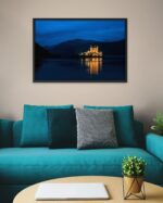 Eilean Donan Castle At Night – Photo Print Wall Art Scotland - Skye & Glencoe