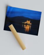 Eilean Donan Castle At Night – Photo Print Wall Art Scotland - Skye & Glencoe