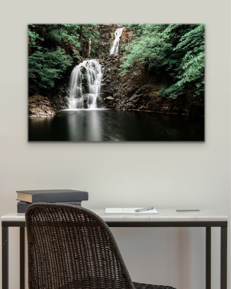 Falls Of Rha Waterfall – Photo Print Wall Art Scotland - Skye & Glencoe