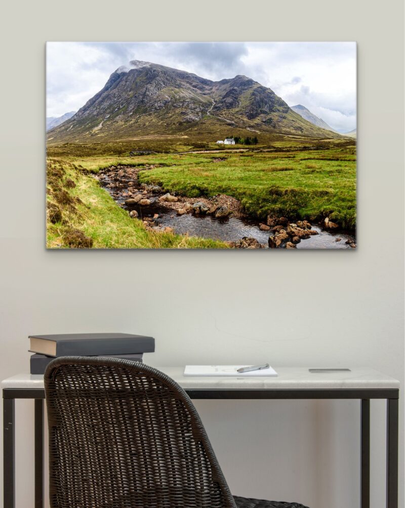 Glencoe Valley Stream – Photo Print Wall Art Scotland - Skye & Glencoe