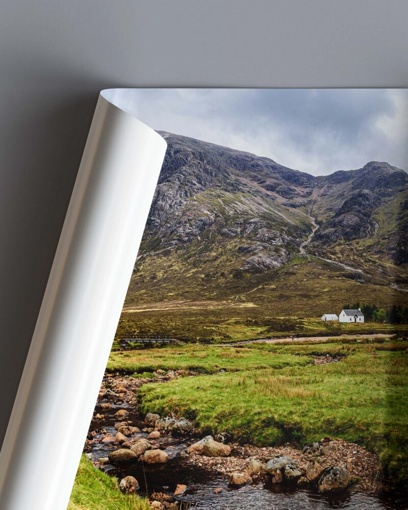 Glencoe Valley Stream – Photo Print Wall Art Scotland - Skye & Glencoe