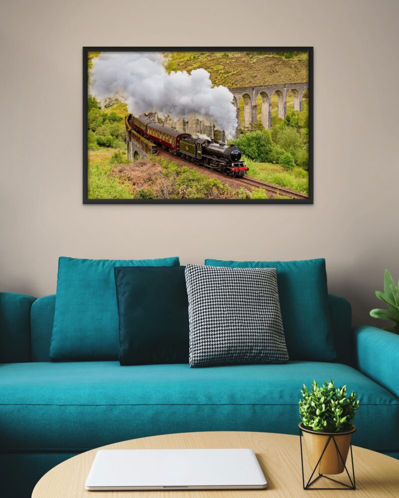 The Jacobite – Hogwarts Express On The Glenfinnan Aqueduct – Photo Print Wall Art Scotland - Skye & Glencoe