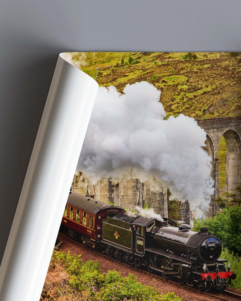 The Jacobite – Hogwarts Express On The Glenfinnan Aqueduct – Photo Print Wall Art Scotland - Skye & Glencoe