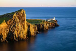 Neist Point Lighthouse Sunset – Photo Print Wall Art Scotland - Skye & Glencoe