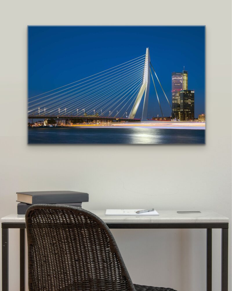 Rotterdam Erasmus Bridge – Photo Print Wall Art The Netherlands