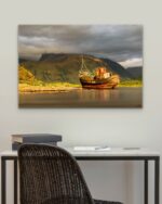 Sunset Shipwreck  – Photo Print Wall Art Scotland - Skye & Glencoe