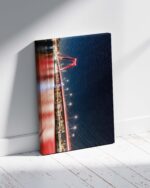 Willemsbrug Bridge At Night – Photo Print Wall Art The Netherlands