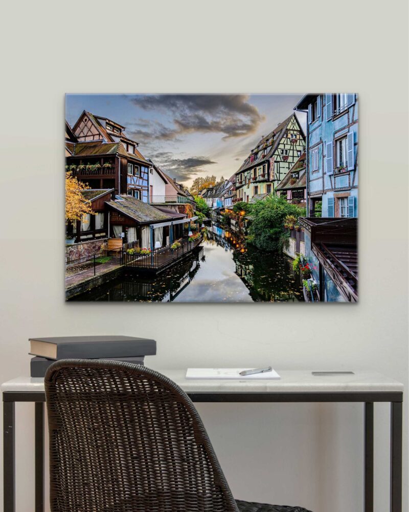 Colmar: Reflections in La Petite Venise – Photo Print Wall Art New Products