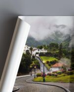 Furnas Town – Photo Print Wall Art The Azores