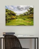 Green Rice Fields – Photo Print Wall Art Indonesia - Bali