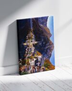 Hallstatt Church Blue Hour – Photo Print Wall Art Europe