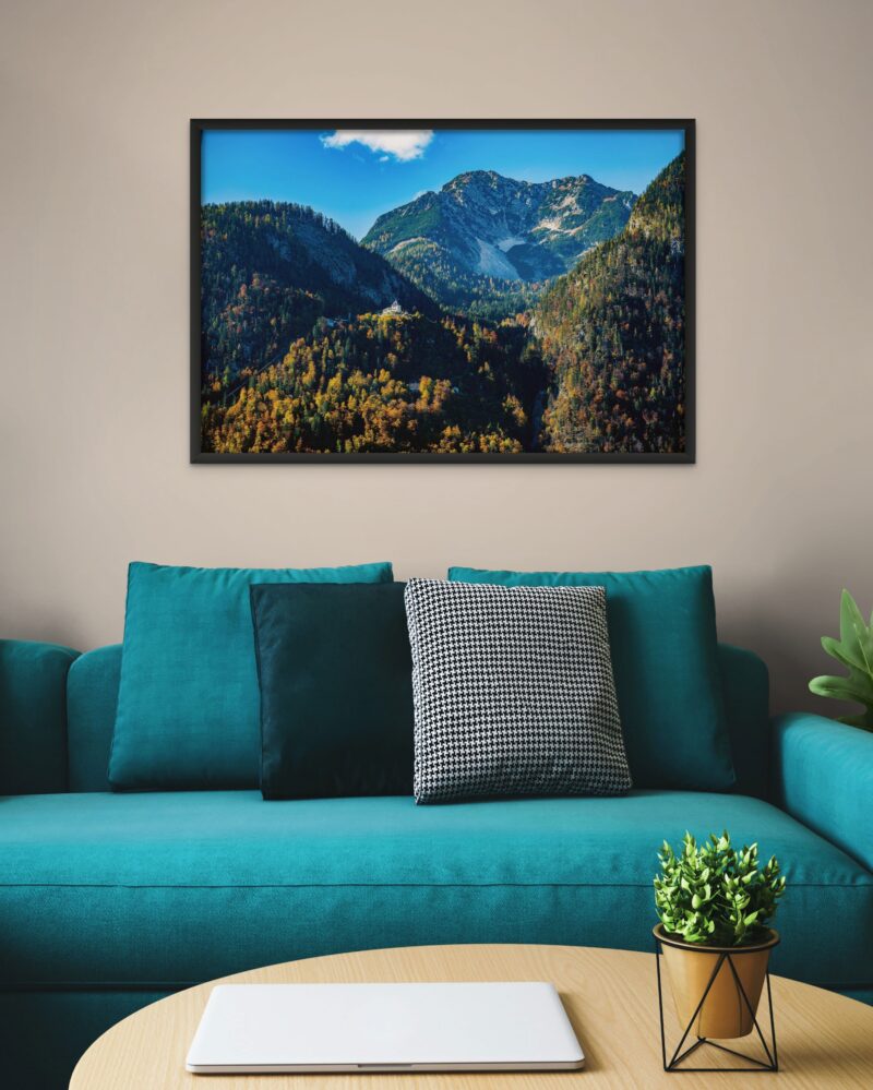 Hallstatt Mountain Scenery – Photo Print Wall Art Europe