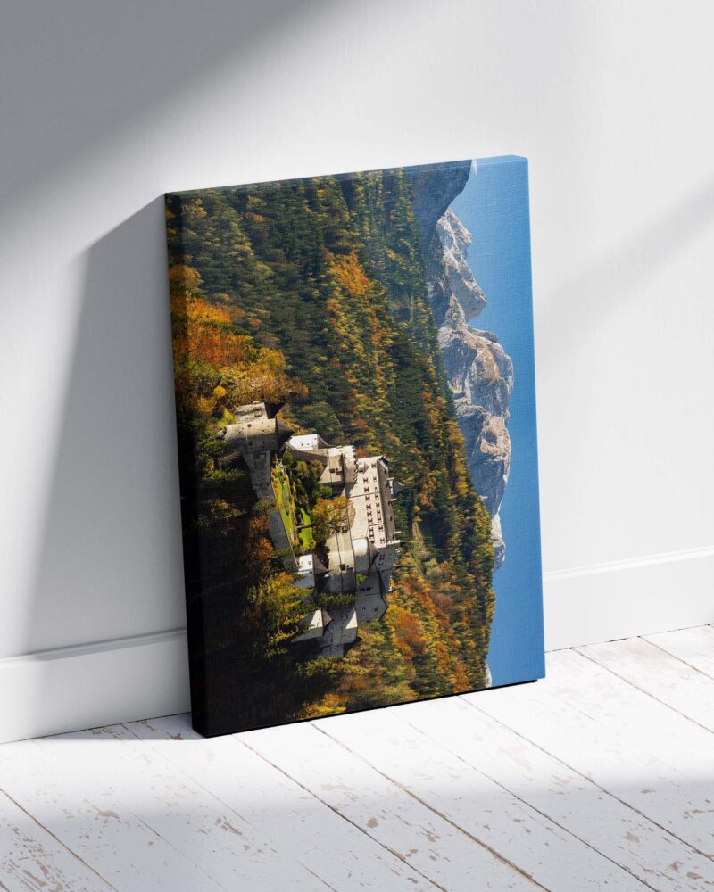 Hohenwerfen Castle Close Up – Photo Print Wall Art Europe