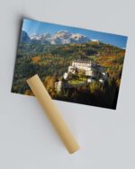 Hohenwerfen Castle Close Up – Photo Print Wall Art Europe