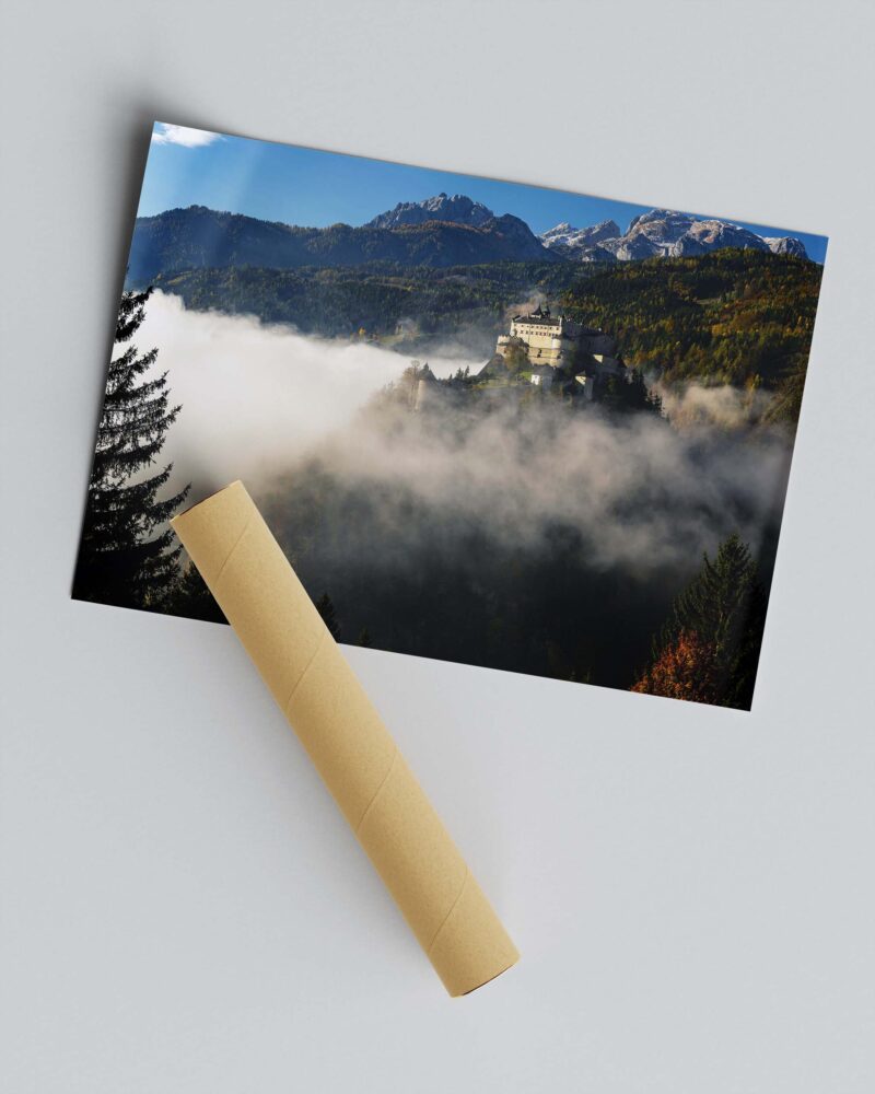 Hohenwerfen Castle – Photo Print Wall Art Europe