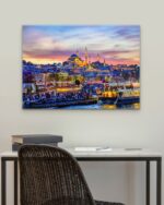 Istanbul & Suleymaniye Mosque – Photo Print Wall Art Turkey