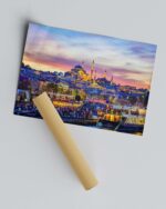 Istanbul & Suleymaniye Mosque – Photo Print Wall Art Turkey