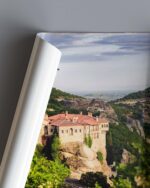 Meteora Monasteries Blossom  – Photo Print Wall Art Greece