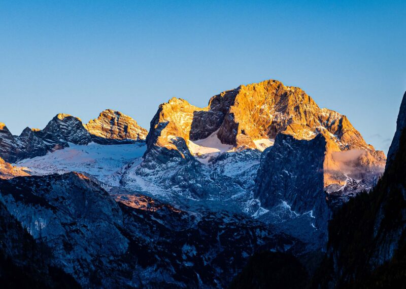 Mountain Peaks in the Alps – Photo Print Wall Art Europe