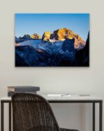 Mountain Peaks in the Alps – Photo Print Wall Art Europe