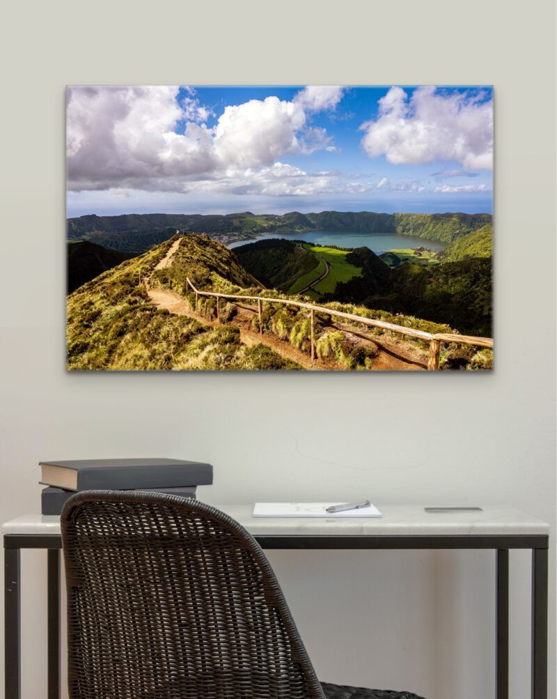 Sete Cidades Viewpoint – Photo Print Wall Art The Azores