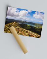 Sete Cidades Viewpoint – Photo Print Wall Art The Azores