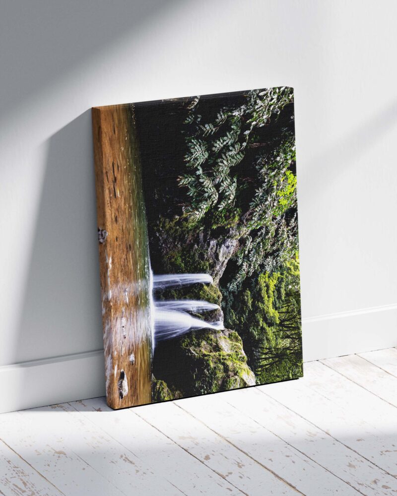 Forest Waterfall – Photo Print Wall Art The Azores