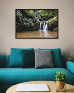 Forest Waterfall – Photo Print Wall Art The Azores